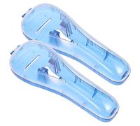 OUNONA 2 Pièces Étui de Rasoir Portable Pc Lot de Protection Durable pour Rasoirs Étui de Rangement et Pratiques pour Voyages et Usage