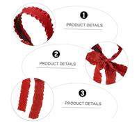 OUNONA 2 pièces Lot de Bandeaux Cheveux Décoratif Accessoire Élégant Mode Polyvalente