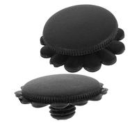 OUNONA 2 pièces Lot de Embouts de Parasol Portables à Visser Capuchons de Remplacement pour Embouts de Parapluies Pliants Compacts Accessoires de Réparation Étanches et