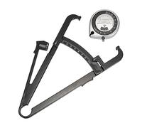 OUNONA 2 Pièces Lot de Mesures de Graisse Calibrateur avec Ruban à Mesurer Bmi pour Évaluation Adipeuse Du Corps Outil Portable pour Fitness et Santé