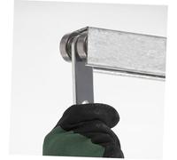 OUNONA 2 pièces Poulie Double Roulement pour Porte Coulissante Roue Chariot Acier Galet Porte Placard Coulissant Kit pour Rail Coulissant