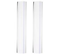 OUNONA 2 Pièces Règle Loupe de Lecture en Acrylique 15,2cm 2x Bande de Guidage Transparente Lecture Précise et Fluide pour Cartes et Bibles et Travail