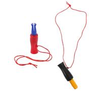 OUNONA 2 Pièces Sifflet de Canard D’extérieur en Plastique | Format Portable et Léger, Bouche de Bec, pour Observation des Oiseaux et Exploration Nature