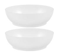 OUNONA 2 plateaux de pesée, bol gradué transparent, plateau doseur 600 ml | Plateaux de pesée pour peser les plats, bacs doseurs pour bijoux, liquides, plateaux de pesée de laboratoire
