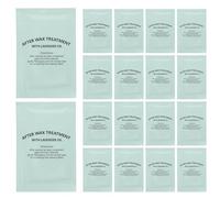 OUNONA 20 Pièces Lingettes Nettoyantes Après Épilation Huile Apaisante pour Éliminer Restes de Cire Soins Complet Peau Hydratation et Fraîcheur Instantanée