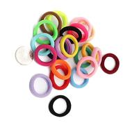 OUNONA 200pièces Lot De Élastiques Pour Cheveux Caoutchouc Élastiques à Cheveux Pour Queue De Cheval Pour Garçon Fille Et Adultes