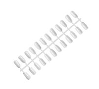 OUNONA 240 pièces Nuancier Blanc pour Ongles Faux Palette Entraînement Nail Art Présentoir Vernis Pratique pour Salon et Décoration Ongulaire