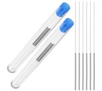 OUNONA 25 Pièces Kit de Nettoyage Buse Imprimante 3d Aiguille 0,35 Mm Alliage D'aluminium et Abs pour Entretien Précis et Polyvalent des Buses D'impression