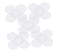 OUNONA 25 pièces Transparentes Couvercles Montre Acrylique Chocs et Rayures Couvre Étanche pour Réparation et Remplacement de Montres