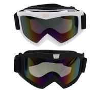 OUNONA 2pcs Lunettes de Protection Vent et Sable pour - Lunettes Cyclisme Adulte pour VTT, Motocross, Course et Plein Air