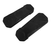 OUNONA 2pcs Repose-Bras de Chaise de Bureau en PU Noir, Accoudoirs Confortables et Réglables, Pièces de Rechange Ergonomiques pour Chaise Fauteuil Bureau