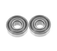 OUNONA 2pcs Roulements Roulements Roulements Roulements Roulements Roulements De Roue Universel Métal