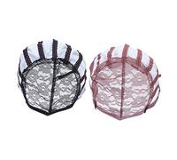 OUNONA 2pièces Bonnet Maille Pour Perruque Lot De Style Respirant Pour Perruques à Dentelle