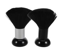 OUNONA 2pièces Brosse de Barbier pour Cou Lot Plumeau pour Cheveux Coupés Accessoires de Coiffure Pratiques et Légers