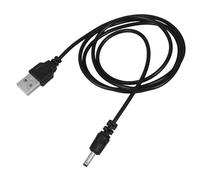 OUNONA 2Pièces Câble Alimentation USB Adaptateur pour Lampes Ventilateurs Haut Parleurs Noir Connecteur Alimentation Pratique