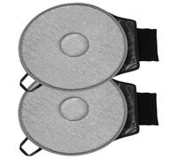 OUNONA 2pièces Coussin de Siège Pivotant et Léger pour Voiture Adapté Femmes Enceintes et Personnes Âgées avec Fond Antidérapant et Facile Entretien