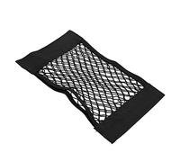 OUNONA 2pièces Filets De Chargement pour Voiture Double Poches De Rangement pour Coffre Automobile Organisateurs pour Voiture Et SUV Mailles Noires pour Objets Variés