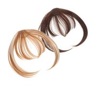 OUNONA 2pièces Pince à Cheveux Pour Frange Pack De Pince à Frange Pour Femme Extensions De Cheveux à Clipser Fausse à