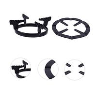 OUNONA 2pièces Supports pour Cuisinière à Gaz et Anneaux de Support pour Wok pour Brûleur à Gaz