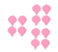 OUNONA 3 ensembles Moule À Gâteau En Forme De Fondant Au Chocolat Moules Décoratifs Pour Cupcakes Pétales En Silicone Rose 2 paires*3