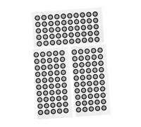 OUNONA 3 Feuilles Scanner Marking Stickers Reflective Film Reference Points for Precise Positioning Compatible with Multiple Devices Pack of Markers Each