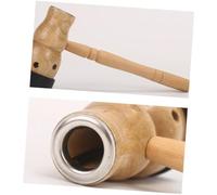 OUNONA 3 pièces Boîte de Moxibustion Portable Brûleur de Bâtons de Moxa Forme de Gourde Outil Manuel Dacupression pour Points Dacupuncture Brûlure avec Base Antidérapante