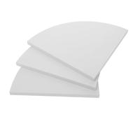 OUNONA 3 Pièces Étagère Murale Angle Lot pour Coin Rangement pour Chambre Cuisine Salle de Bain
