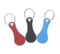 OUNONA 3 Pièces Jetons de caddie faux quartiers porte-clés trimestre titulaire jeton de caddie pièce de monnaie de panier clé de déblocage du caddie roulette de caddie Acier inoxydable