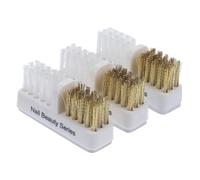 OUNONA 3 Pièces Kit De Forets à Ongles Et Brosse De Nettoyage Outils De Nettoyage Pour Foret à Ongles Nettoyant Pour Brosse