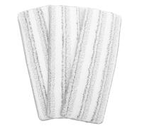 OUNONA 3 Pièces Lot de Serpillières Plates à Absorption Rapide Tissus de Remplacement Durables pour Sols Scellés Microfibre Lavable pour Nettoyage à