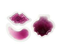 OUNONA 3 pièces Masques Gel Réutilisables Visage Yeux Thérapie Froid Chaud Contour Yeux Rides Nuit Sommeil
