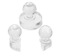 OUNONA 3 pièces Outils de Pressage Cosmétique Outils de Moldage pour Maquillage Stampedeur pour Fard à Paupières Pinceau Délicat pour Blush et Réparation de