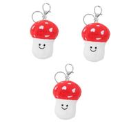 OUNONA 3 Pièces Porte Peluche Forme de Champignon Accessoire Adorable pour Décor Mignon Peluche