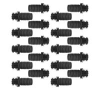 OUNONA 30 Pièces Attache Grille D’Enceinte en Plastique Noir, Fixation pour Systèmes Audio et Enceintes Home Cinéma, Maintien Ferme, Entretien Facile