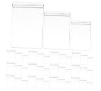 OUNONA 300 pièces Sac Rangement Bijoux Transparent Assortiment Pochette Organisateur Portable Protection Oxydation pour Boucles Doreilles et Bagues