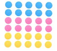 OUNONA 30pièces Éponges à Démaquiller Réutilisables pour Visage Nettoyage et Exfoliation Peau Lot de Éponges Démaquillantes