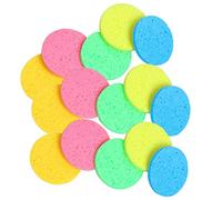 OUNONA 30pièces Éponges Nettoyantes Pour Visage Démaquillantes Et Rondes Lot De Compressées Pratiques Et Légères Pour Voyager