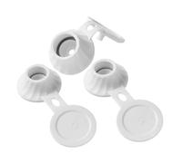 OUNONA 3pièces Accessoires Pour Flacons De Gel Douche Bouchons Étanches Couvercles De Rechange Pour Flacons De Condiments Bouchons De Rechange Couvercles Pour De Gel Douche