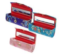 OUNONA 3Pièces Étui Design Chinois Organisateur de Pratique pour Sac à Main Rangement Élégant et Décoratif