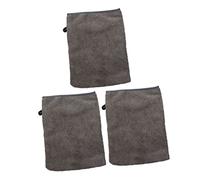 OUNONA 3pièces Moufles Douces et Lavables pour Nettoyage du Visage et Retrait du Maquillage