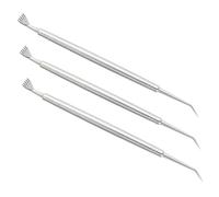 OUNONA 3pièces Peigne Séparateur De Cils Métallique Kit De Rehaussement De Cils Pour Permanente Outil De Rehaussement De à Utiliser