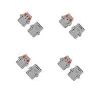 OUNONA 4 Paires Connecteur Étanche pour Batterie Déconnexion Rapide pour Climatisation Auto Camping Cars Panneaux Solaires et Applications Marines et Aux Intempéries