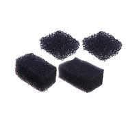 OUNONA 4 pièces Éponge de Maquillage pour Spéciaux de Maquillage pour Scar Wound et Bruises Éponge Noire Texturée pour Halloween Cosplay et Scénes de Fête