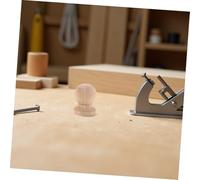 OUNONA 4 Pièces Finials Non Peints Style Colonne Romaine pour Mobilier Décoratif Escalier Garde Corps Meubles DIY Cuisine Salon Massif Naturel
