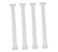 OUNONA 4 pièces Lot de Mini Colonnes Romaines Décoratives Accessoires Photo et Décoration Intérieure pour Mariages Micro Paysage Maison et Salon