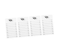 OUNONA 4 Pièces Panneau de Acrylique pour Extensions de Cils avec Support Stable et Motif Camélia Plateau de pour Faux Cils Lot pour Salons de Beauté et Usage Domestique