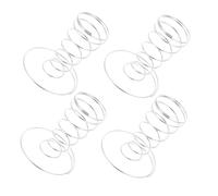 OUNONA 4 pièces Support Cornet Glace Inox Présentoir Cône Stable et Pratique pour Buffet Restauration Cafétéria et Fêtes