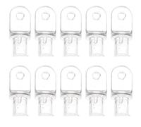 OUNONA 40 Pièces Transparent Plastic Blind Wand Tips for Window Blind Repair Replacement Parts Easy Installation