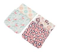 OUNONA 4pièces Lot de Pochettes Maquillage Mini Portables Squeeze Top Pochette Cosmétique Compacte pour Sac Et Voyage