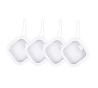 OUNONA 4pièces Organisateur Élastiques à Cheveux Distributeur De Boîte à Bijoux Visible Support Élastiques à Cheveux Organisateur De Pinces à